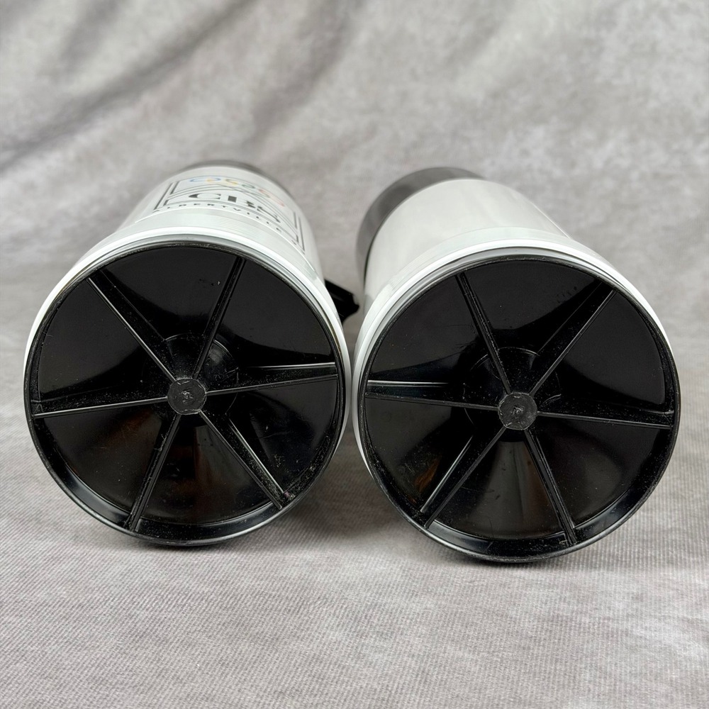 Vintage CBS Sports Albertville 1992 Winter Olympics Thermos Set of 2 White Black - Picture 15 of 16
